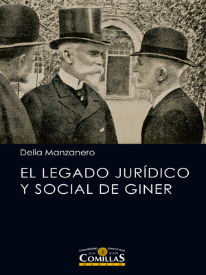 cover image of El legado jurídico y social de Giner